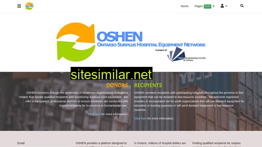 oshen.ca alternative sites