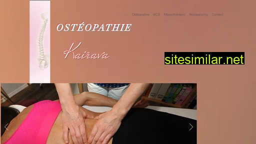 osteopathiekairava.ca alternative sites