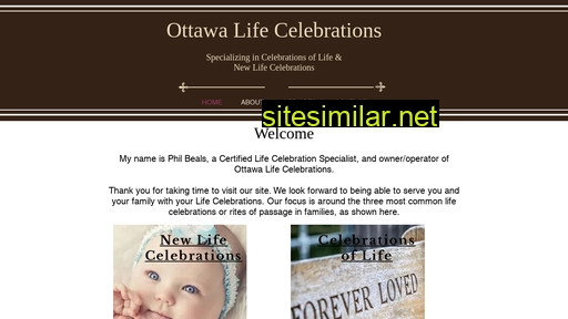 ottawalifecelebrations.ca alternative sites