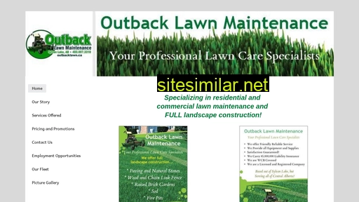 outbacklawn.ca alternative sites