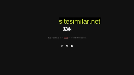 Ozan similar sites