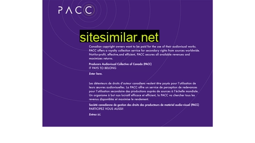 pacc.ca alternative sites