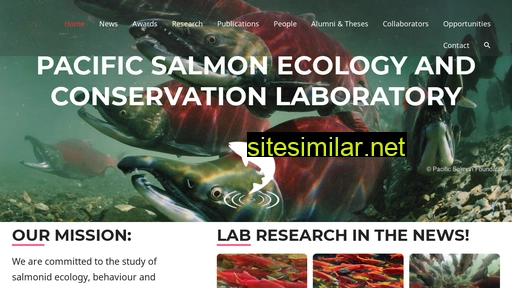 Pacificsalmonecologyconservationlab similar sites