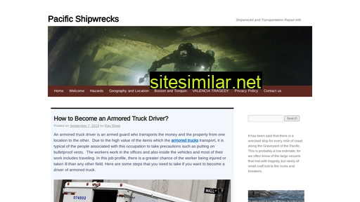 pacificshipwrecks.ca alternative sites