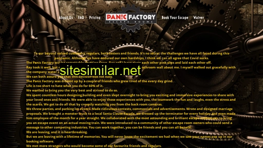 panicfactory.ca alternative sites