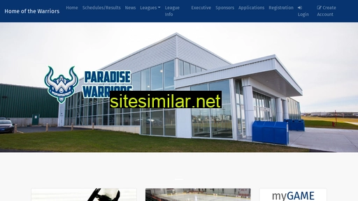 paradiseminorhockey.ca alternative sites