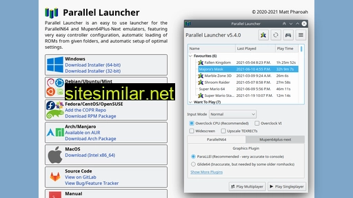 Parallel-launcher similar sites