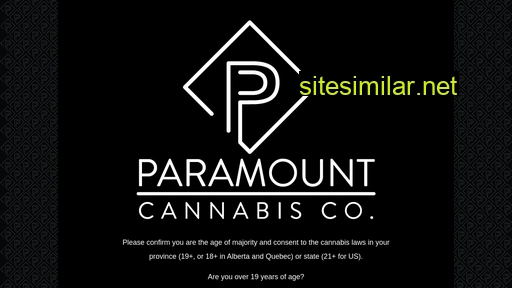 paramountcannabis.ca alternative sites