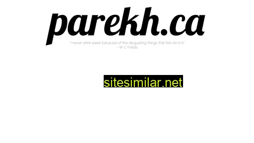 parekh.ca alternative sites
