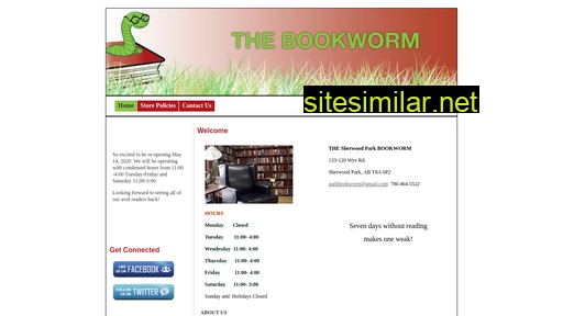 parkbookworm.ca alternative sites