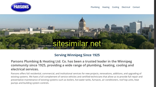 parsonsplumbing.ca alternative sites