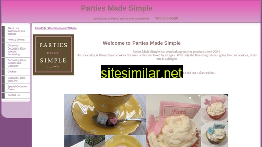 partiesmadesimple-cookies.ca alternative sites