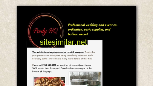 partyhq.ca alternative sites