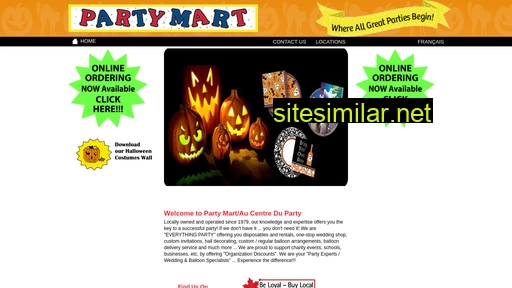 partymart.ca alternative sites