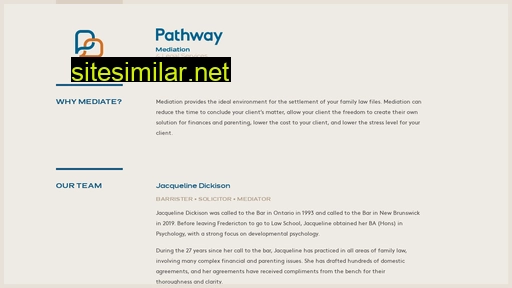 pathwaymediation.ca alternative sites