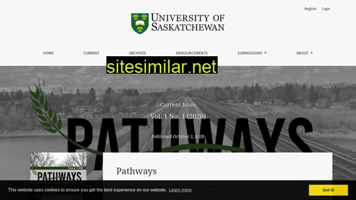 pathwaysgraduatejournal.ca alternative sites
