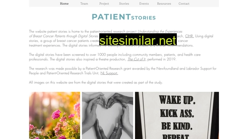 Patientstories similar sites
