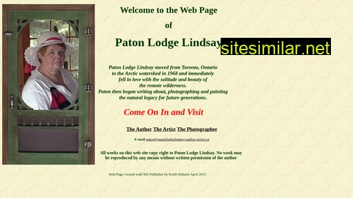 Patonlodgelindsay-author-artist similar sites