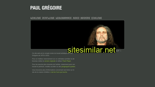 paulgregoire.ca alternative sites