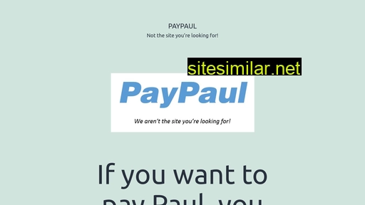 Paypaul similar sites
