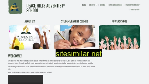 Peacehillsadventistschool similar sites