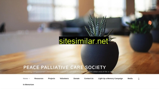 peacepalliativecaresociety.ca alternative sites