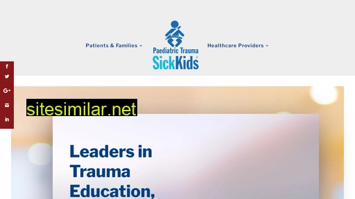 pediatrictrauma.ca alternative sites