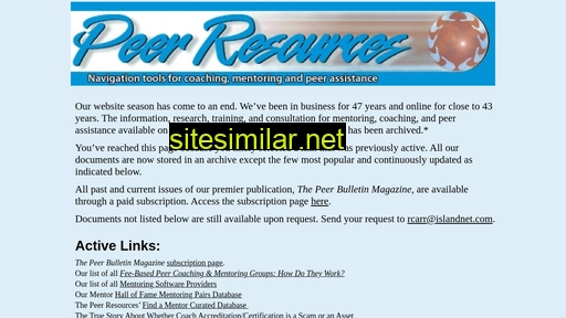 peer.ca alternative sites