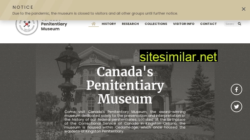 penitentiarymuseum.ca alternative sites