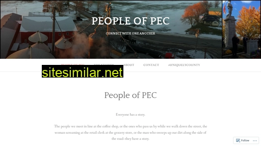 peopleofpec.ca alternative sites