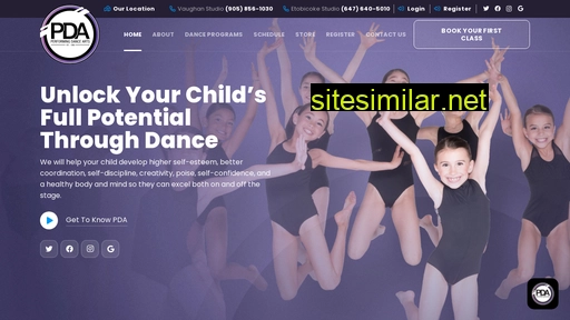 performingdancearts.ca alternative sites