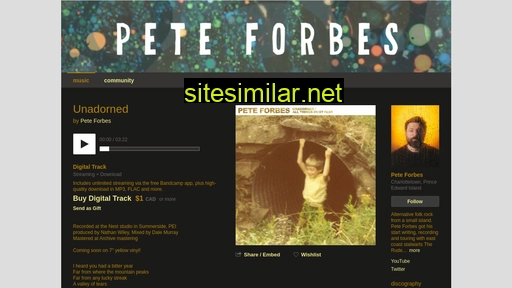 peteforbes.ca alternative sites