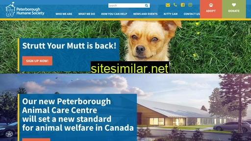 peterboroughhumanesociety.ca alternative sites