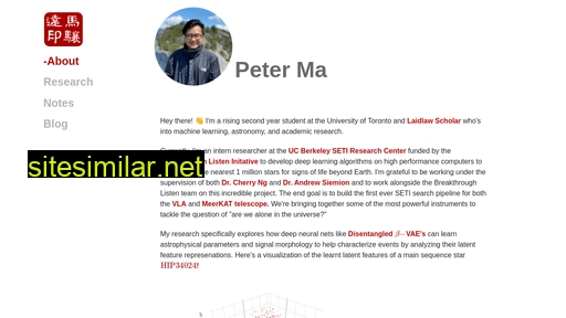 peterma.ca alternative sites