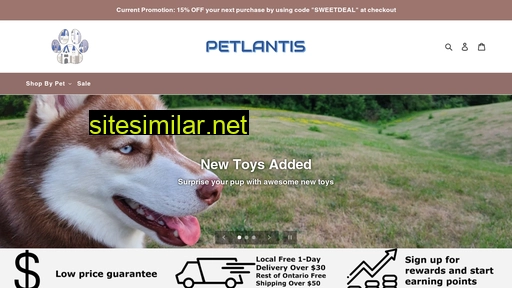 petlantis.ca alternative sites
