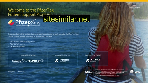 pfizerflex.ca alternative sites