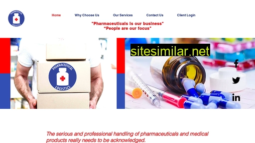 Pharmaceuticallogistics similar sites
