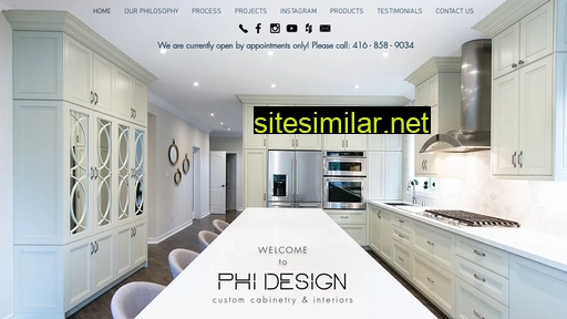 phidesign.ca alternative sites