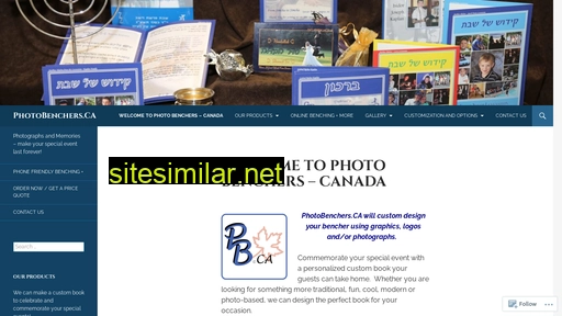 photobenchers.ca alternative sites
