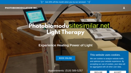 photobiomodulationtherapy.ca alternative sites