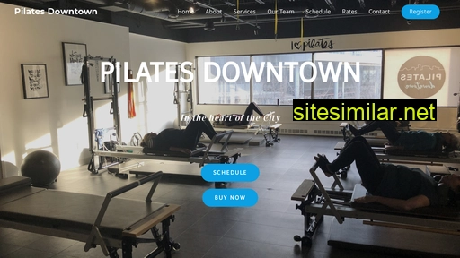 Pilatesdowntown similar sites