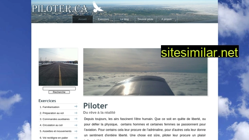 piloter.ca alternative sites