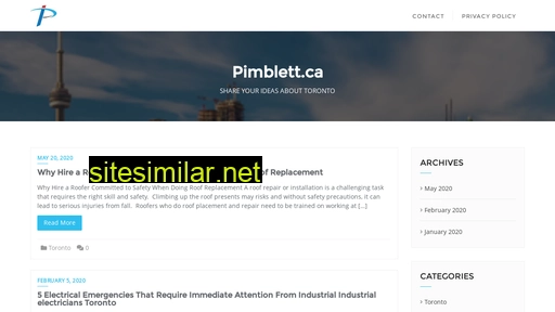 Pimblett similar sites