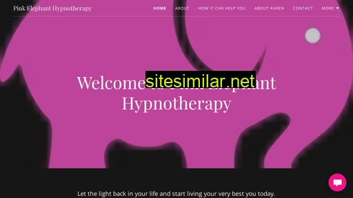 pinkelephanthypnotherapy.ca alternative sites
