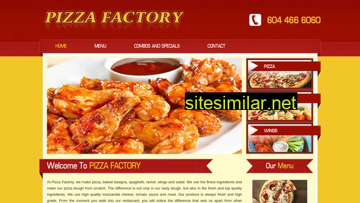 Pizzafactorymapleridge similar sites
