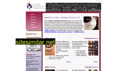 pjscoffee.ca alternative sites