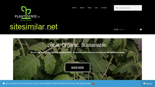 plantsense.ca alternative sites