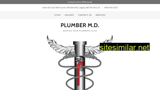 plumbermd.ca alternative sites