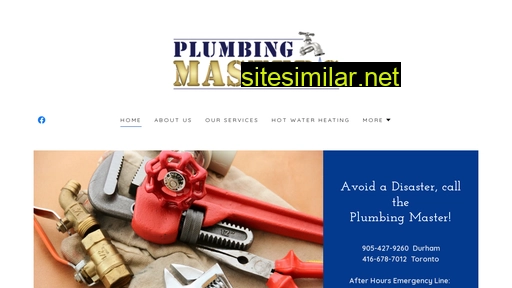 plumbingmasters.ca alternative sites