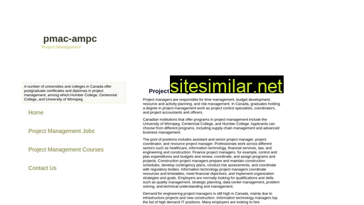pmac-ampc.ca alternative sites